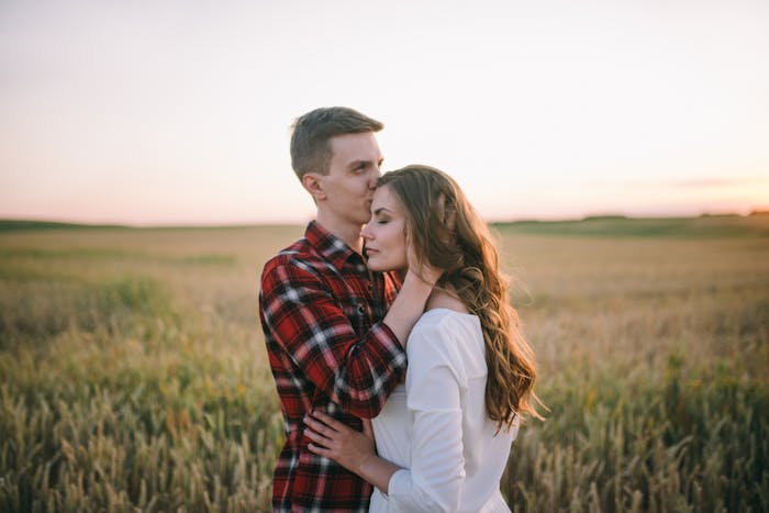 Pareja feliz